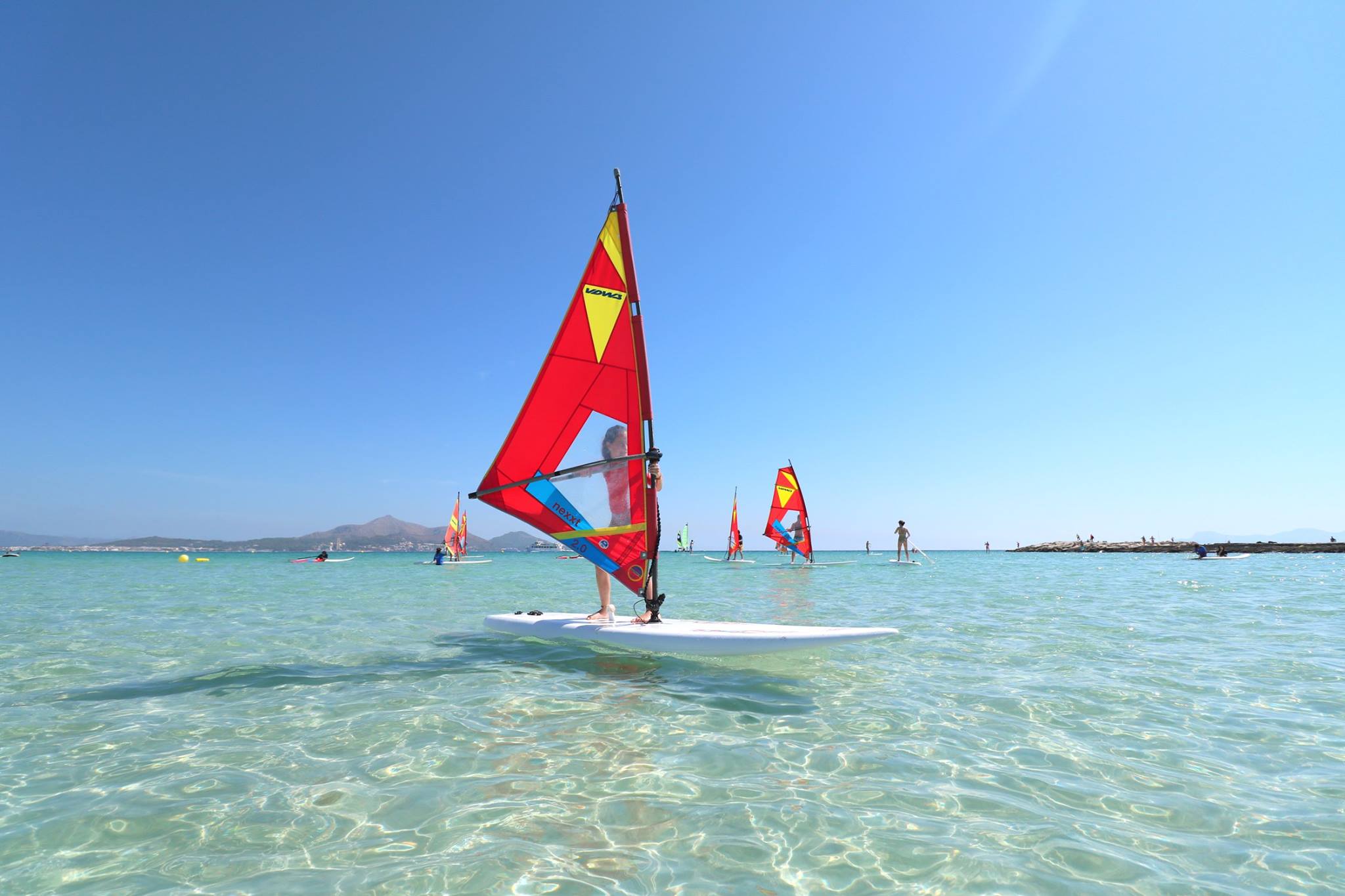 Windsurf lessons Mallorca
